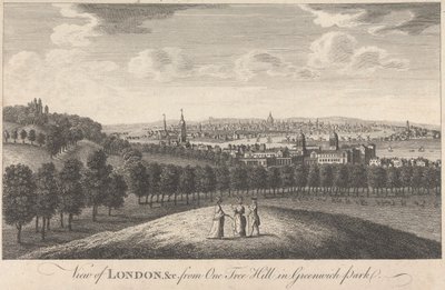 Vue de Londres et de l