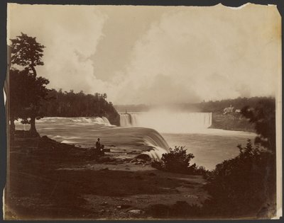 [Vue des chutes du Niagara] - Unknown artist