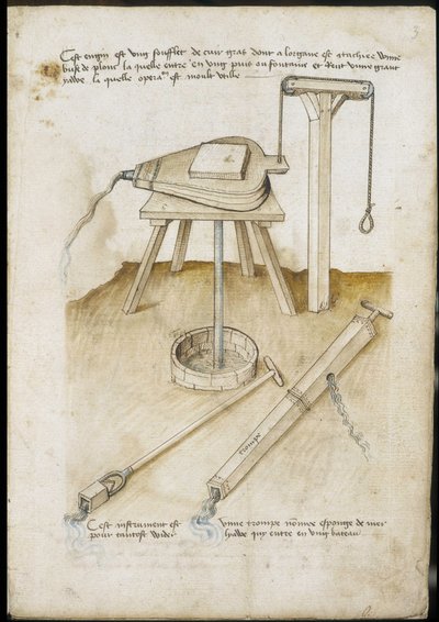 Instruments de pompage d