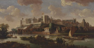 Château de Windsor vu de la Tamise - Unknown artist