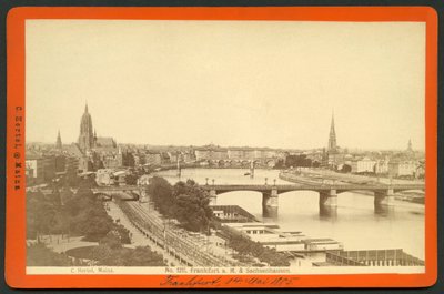 Allemagne, Hesse, Francfort-sur-le-Main et Sachsenhausen, publié par C. Hertel, Mayence - Unknown photographer
