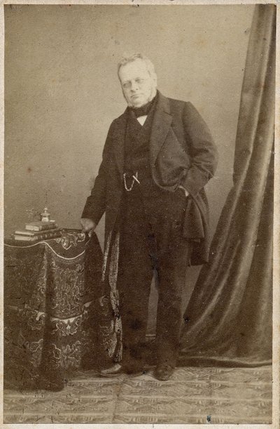 Portrait du comte Camillo Benso de Cavour (1810-1861) - vers 1855 - Unknown photographer