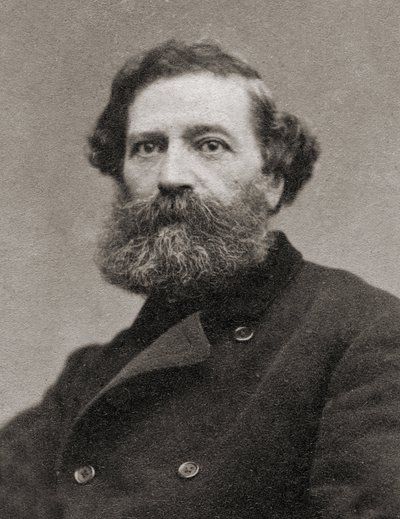 Portrait de Félix Pyat (1810-1889) écrivain, journaliste et homme politique français - Unknown photographer