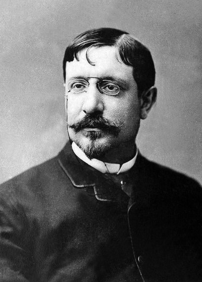 Portrait de Jean Joseph Constant dit Benjamin Constant (1845-1902), peintre et graveur orientaliste français - Unknown photographer