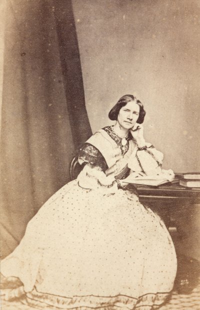 Portrait de Jenny Lind Goldschmidt - Unknown photographer