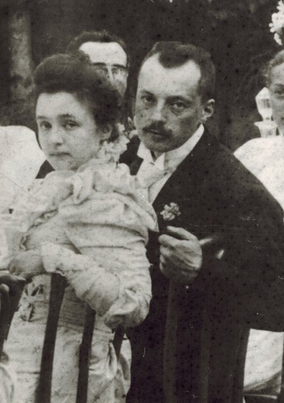 Vladimir Dmitrievich Nabokov (1870-1922) et Elena Ivanovna Rukavishnikova (1876-1939) - Unknown photographer