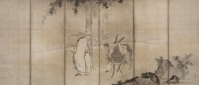 Su Shi So Shoku et Pan Lang Han Ro, début des années 1600 - Unkoku Tōgan