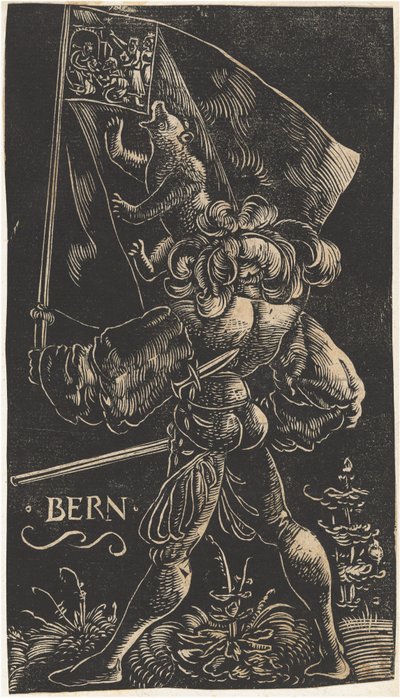 Porte-drapeau pour le canton de Berne - Urs Graf I
