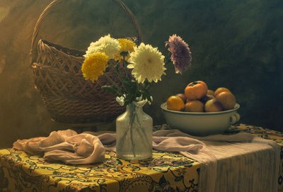 Nature morte rustique d