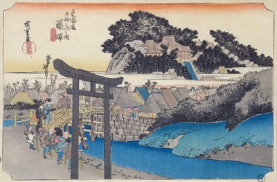 Fujisawa : le temple bouddhiste Yugyo-ji ou Shojoko-ji de la secte Ji, de la série 