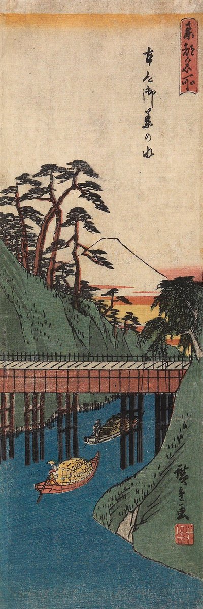 Ochanomizu - Utagawa Hiroshige