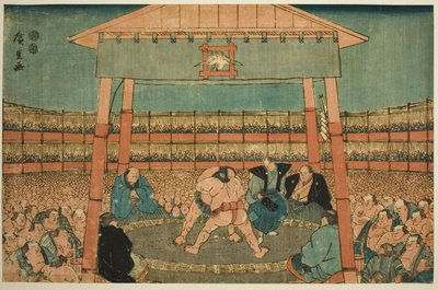 Match de sumo dans l