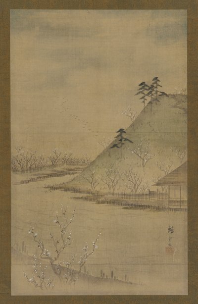 Paysage printanier - Utagawa Hiroshige II