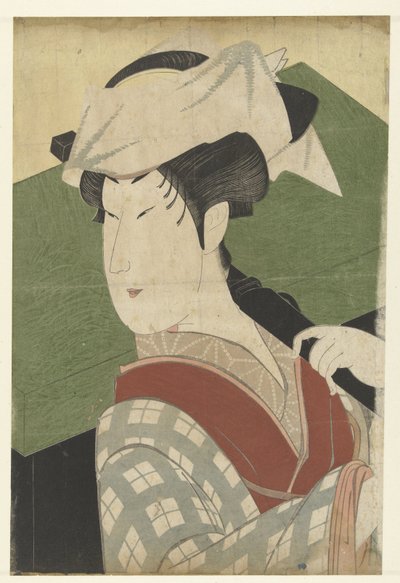 Portrait en buste de Nakamura Noshio II - Utagawa Kunimasa
