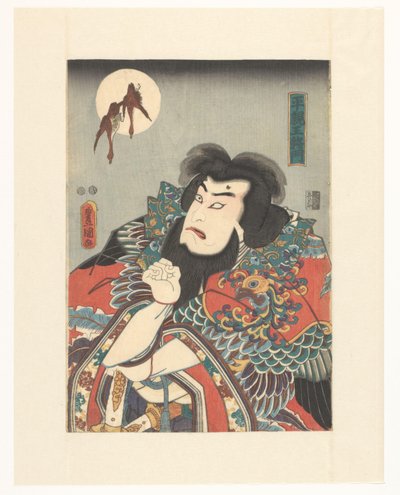 Le nouvel empereur Taira Masakado - Utagawa Kunisada (I)