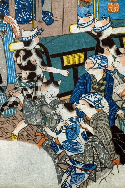 Pâle lune - Utagawa Kuniyoshi