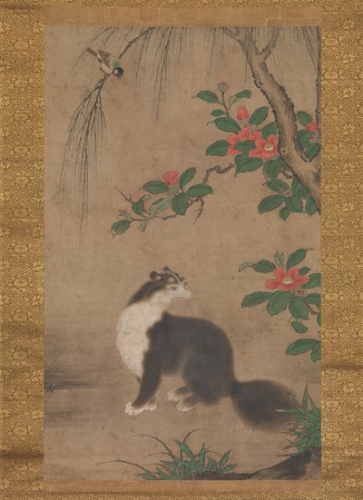 Chat musqué, seconde moitié du 16ème siècle - Uto Gyoshi
