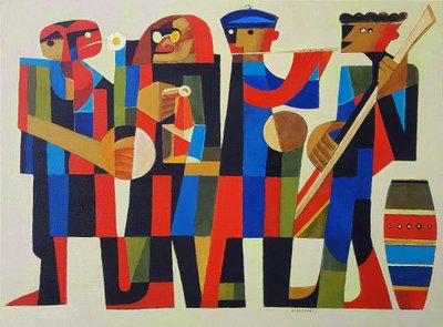 Quatre musiciens, 2017 - Vadym Vaskovsky