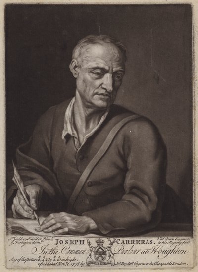 Joseph Carreras, poète et aumônier de Catherine de Bragance - Valentine Green
