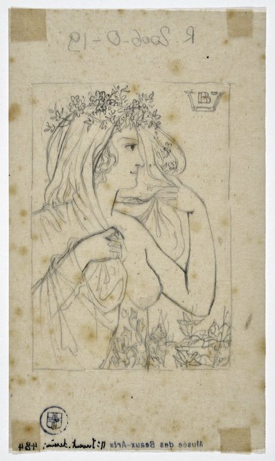 Profil de femme - Valère Bernard