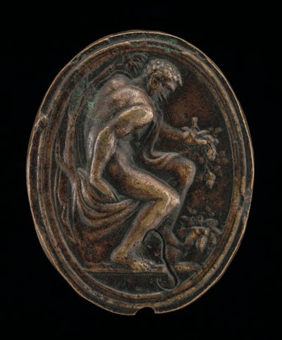 Un homme assis - Valerio Belli