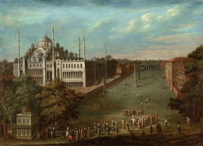Procession du Grand Vizir sur la place de l
