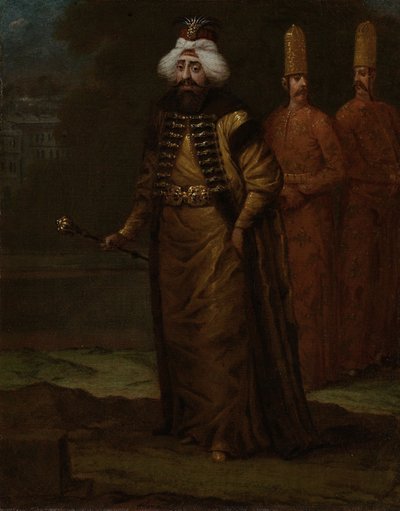 Sultan Ahmed III 1673-1736, vers 1729 - Vanmour