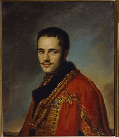 Portrait de Nikolay Niolayevich Raevsky le jeune - Vasili Andreevich Tropinin