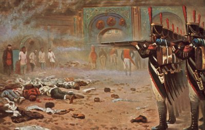 À Moscou vaincue - Vasili Vasilievich Vereshchagin