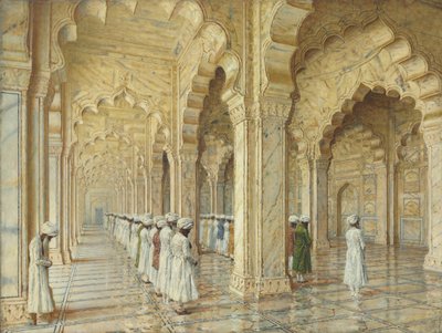 La mosquée de la Perle à Agra, fin des années 1870-début des années 1880 - Vasili Vasilievich Vereshchagin