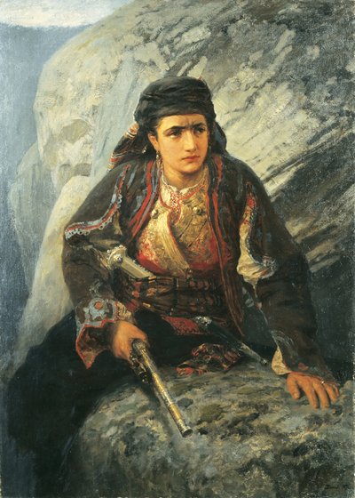 Le Herzégovinien en vigie - Vasilij Dmitrievich Polenov
