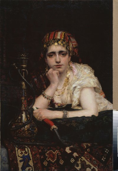 Une odalisque - Vasilij Dmitrievich Polenov