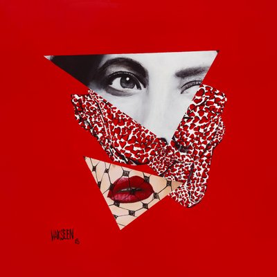 Imitation of Love, 2015 (acrylique sur panneau de bois) - Vaskeen Vaskeen