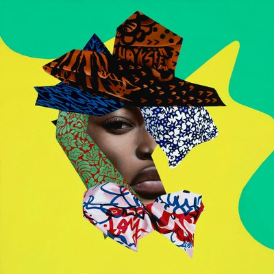 Nouveau Rich, 2018 (Acrylique sur bois) - Vaskeen Vaskeen