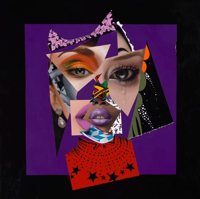 La paix dans la perfection, 2019 (acrylique sur bois) - Vaskeen Vaskeen