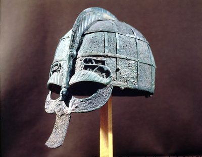Casque, du trésor de Vendel, Uppland, vers 600 après J.-C. - Vendel Period