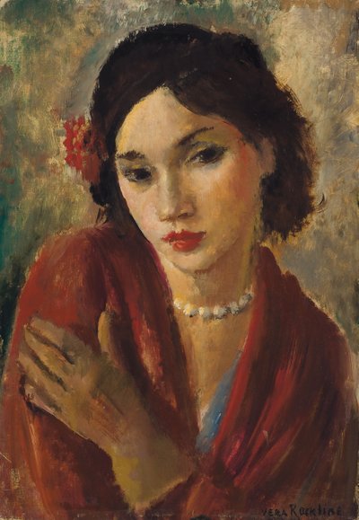 Une Dame Élégante avec un Collier de Perles - Vera Rockline