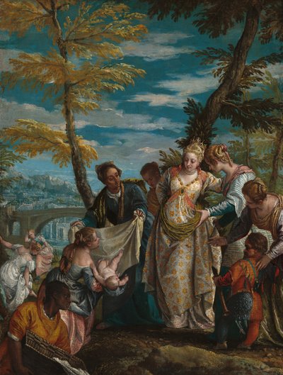 La découverte de Moïse - Veronese