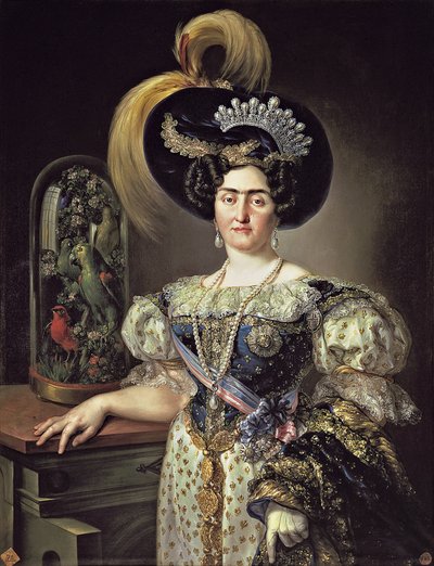 Portrait de María Francisca de Braganza y Borbón - Vicente López Portaña