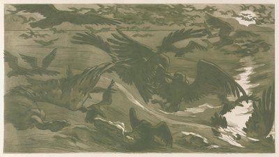 Oiseaux de proie, 1893 - Victor Emile Prouve