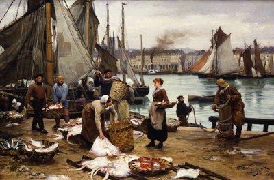 Déchargement de la prise - Victor Gabriel Gilbert