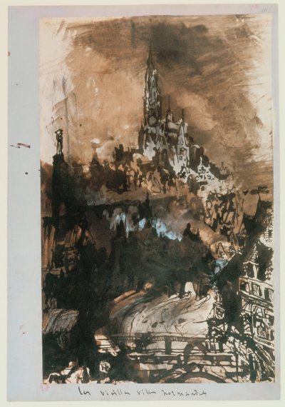 La vieille ville en Normandie - Victor Hugo