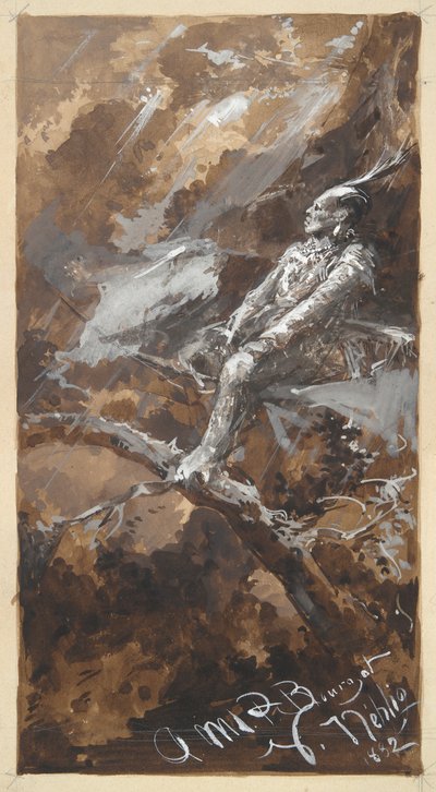 Indien dans une tempête - Victor Nehlig
