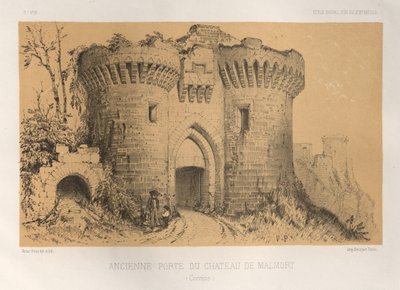Ancienne Porte Du Château De Malmort (Corrèze) - Victor Petit