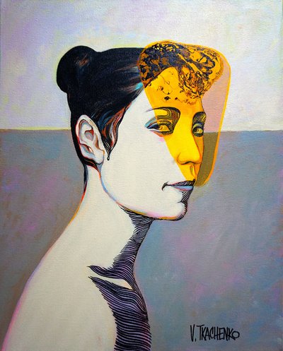 Profil abstrait d
