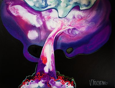 Flux violet éclatant - Victor Tkachenko