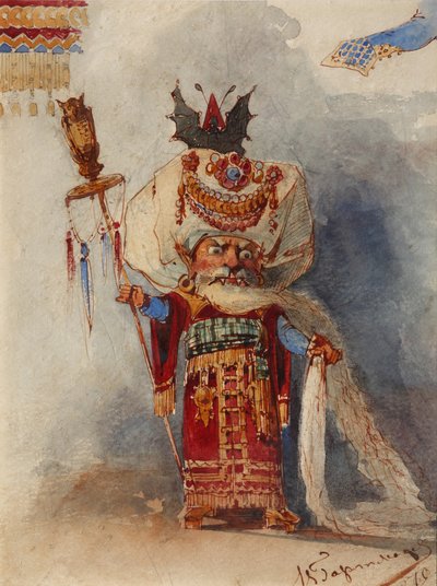 Chernomor. Conception de costume pour l