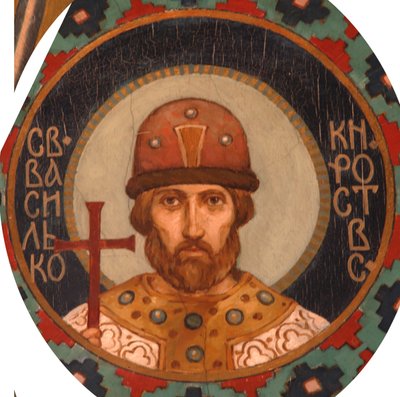Saint Prince Vasilko Konstantinovich de Rostov, 1885-1896 - Viktor Mikhaylovich Vasnetsov