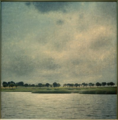 Lac de Gentofte - Vilhelm Hammershoi
