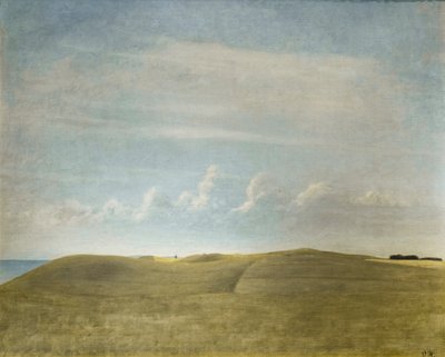 Paysage (vue de Refsnaes) - Vilhelm Hammershoi